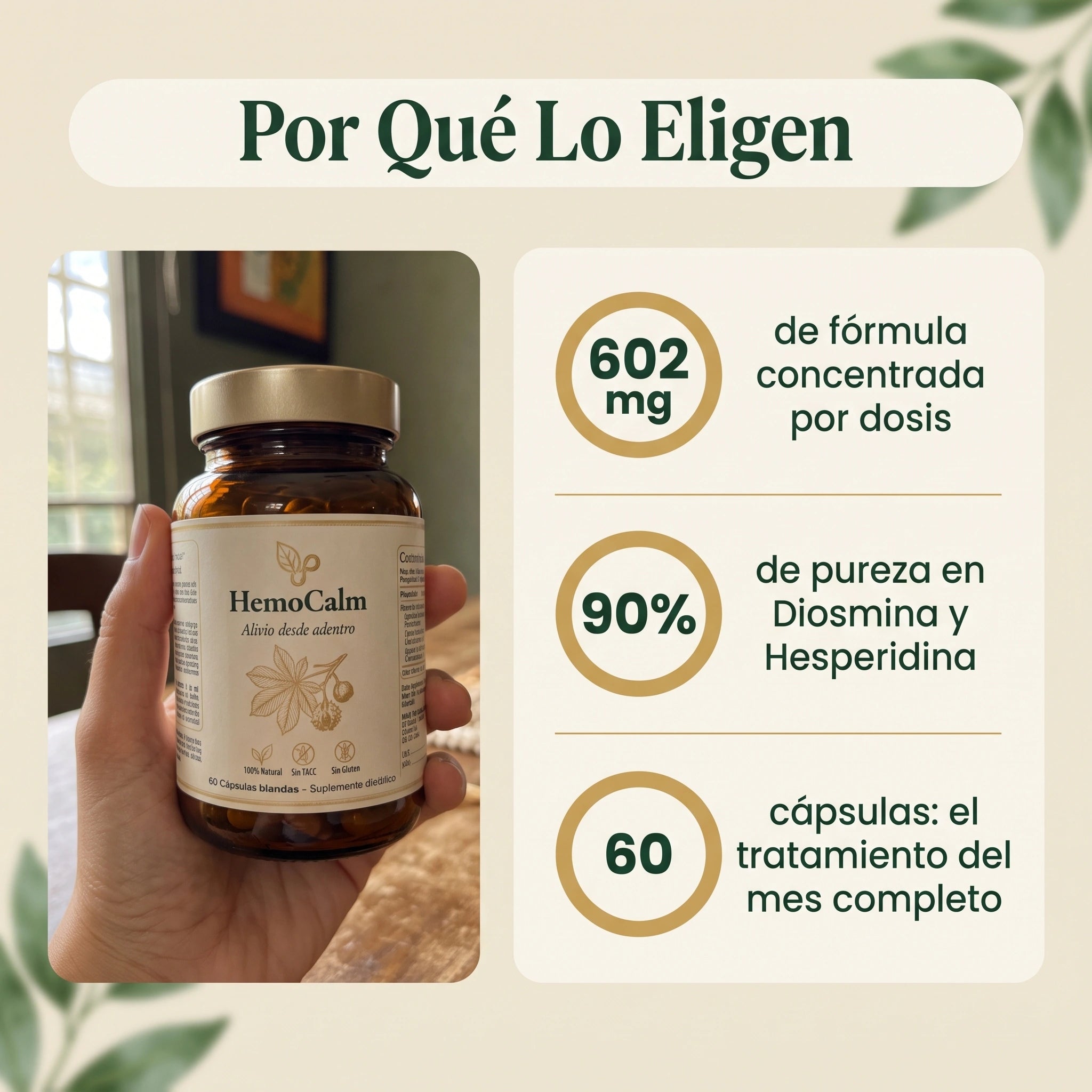 Hemo Calm Tratamiento para las Hemorroides